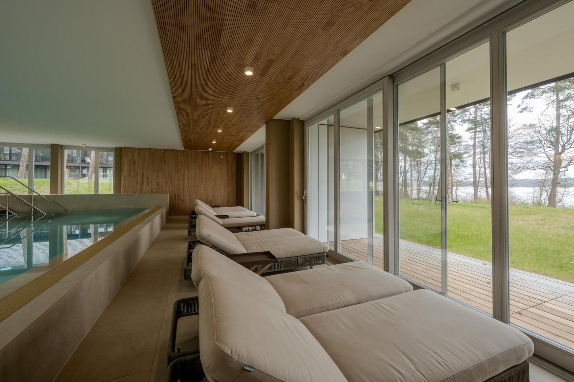 Marina Maisonette Seeblick Mit Pool Und Sauna Bad Saarow Eksteriør billede