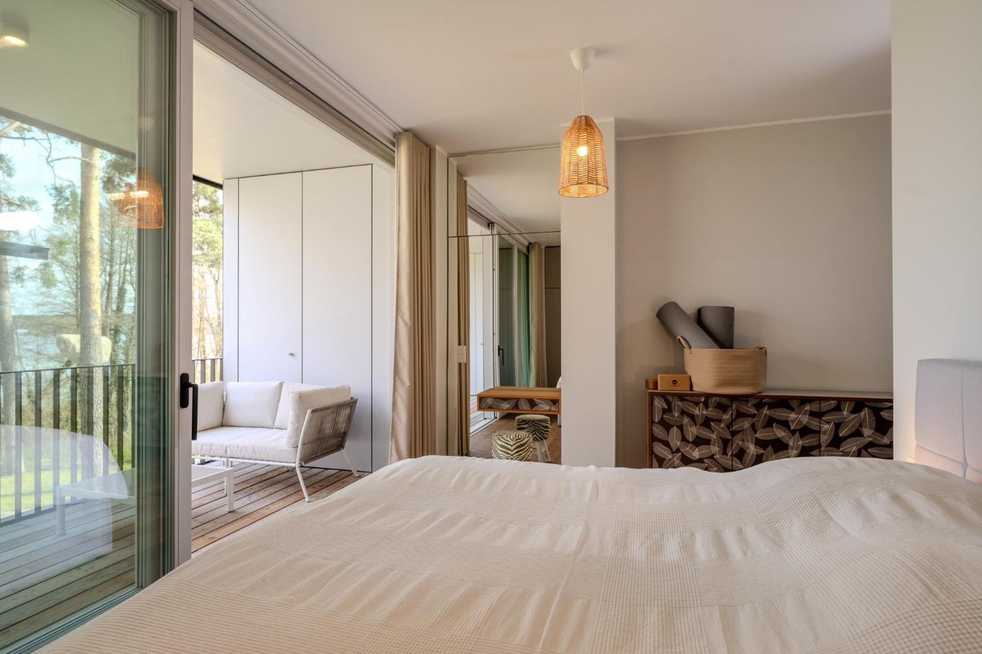 Marina Maisonette Seeblick Mit Pool Und Sauna Bad Saarow Eksteriør billede