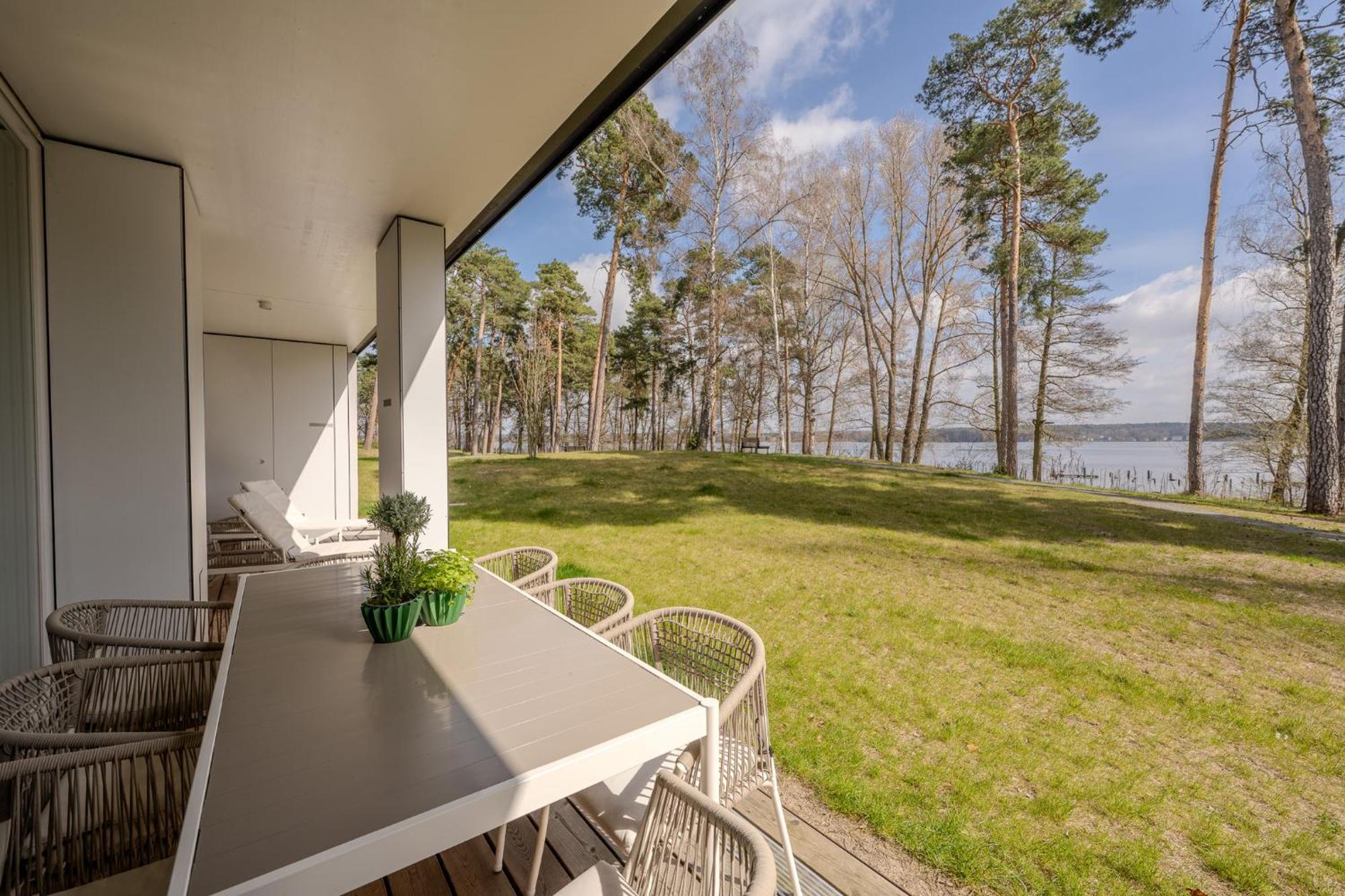 Marina Maisonette Seeblick Mit Pool Und Sauna Bad Saarow Eksteriør billede