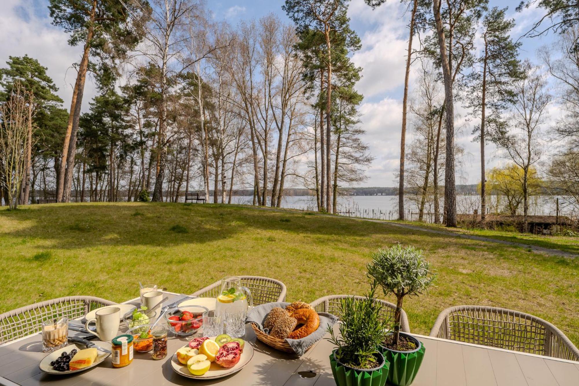 Marina Maisonette Seeblick Mit Pool Und Sauna Bad Saarow Eksteriør billede